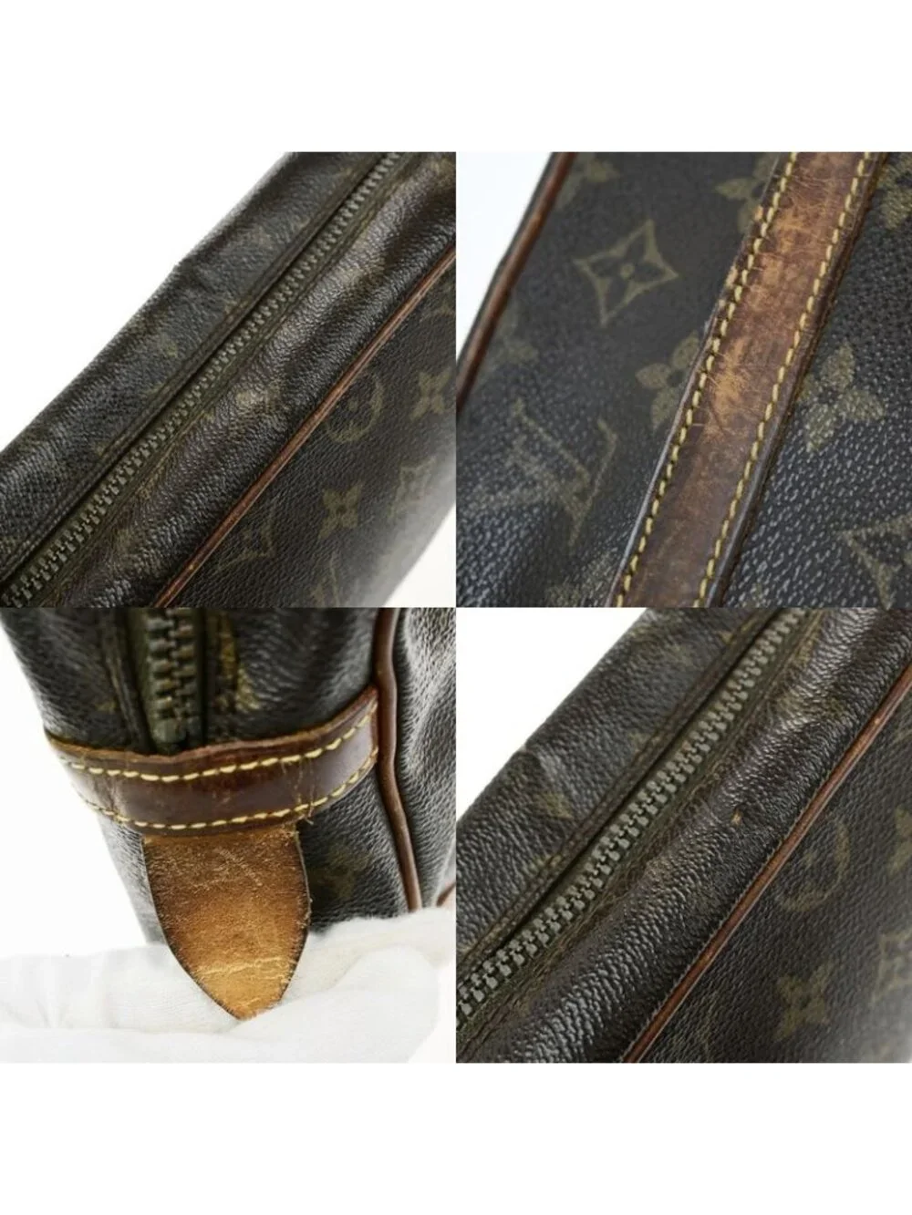 Louis Vuitton Clutch Bag Compiegne 28 Monogram 01 Bs167 - Picture 9 of 10